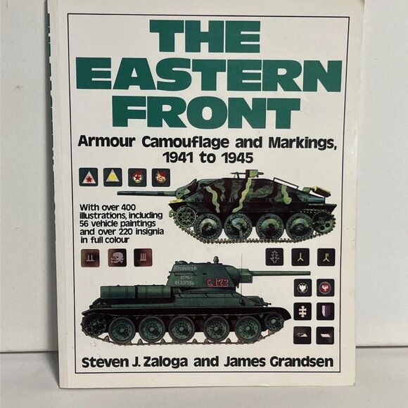 The Eastern Front Armour Camouflage and Markings 1941 to 1945 Paperback - Picture 1 of 11